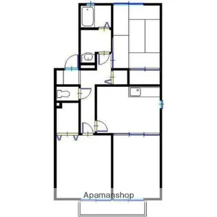 オークヒルズ C棟【1階】の間取り