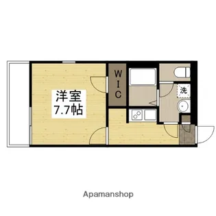 FORTUNA片田町【202号室】の間取り
