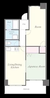 ブリージェ姫路【5階】の間取り