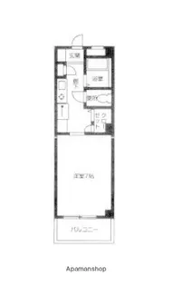 コーポエム・エヌ【3階】の間取り