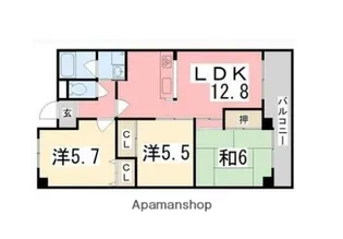 フローリッシュⅠ【303号室】の間取り