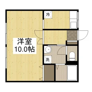 東延末ハイツ【104号室】の間取り