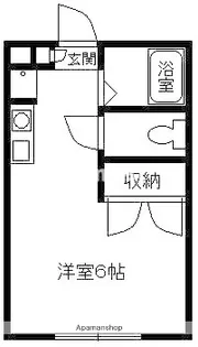 エステートピア香呂Ⅱ【101号室】の間取り