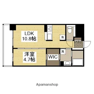 アビオス姫路駅東【501号室】の間取り