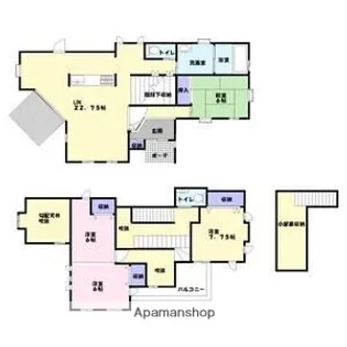 兵庫県姫路市香寺町須加院【一戸建】の間取り