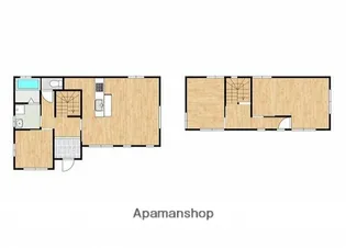 兵庫県姫路市飾磨区阿成渡場【一戸建】の間取り