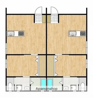 オレンジベース広畑北野【A号室】の間取り