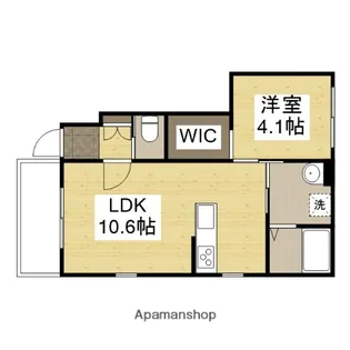ラヴィエール【1階】の間取り