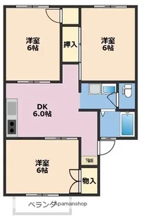 NKコーポ【201号室】の間取り