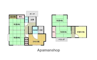 兵庫県姫路市町田【一戸建】の間取り