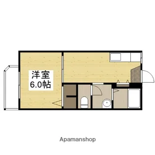 マックスマイシャトウ【B号室】の間取り