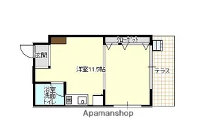 ハイツ泉【103号室】の間取り
