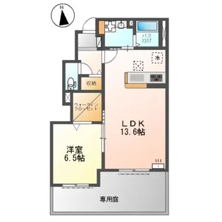 高砂市中島1丁目新築アパート【1階】の間取り