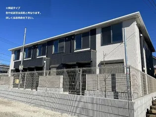 高砂町木曽町新築アパート【1階】の外観