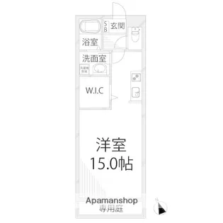 メゾンドフィールド【1階】の間取り