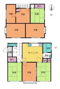 兵庫県姫路市網干区高田【一戸建】の間取り