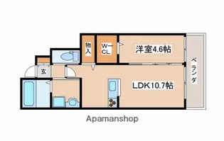 GRAN VILLAGE御着【1階】の間取り