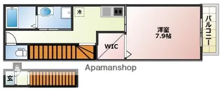 (仮称)姫路市保城アパート【208号室】の間取り