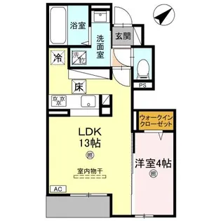 Casa Liber【1階】の間取り