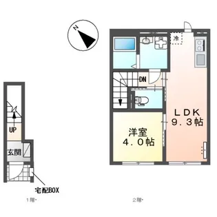 クレリア【2階】の間取り