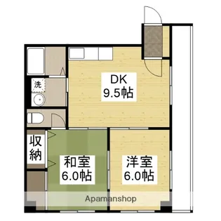 さつきマンション【101号室】の間取り
