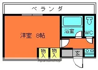 グリーンピアⅡ【3階】の間取り