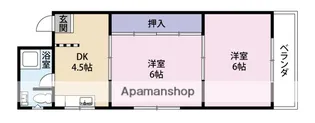 白樫マンション【3階】の間取り
