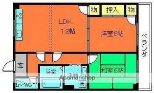 アトラクティブマツダ【2階】の間取り