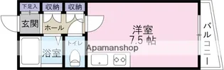 ハイツ寛【1階】の間取り