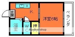 エルハイツ【1階】の間取り