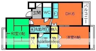 サンモールパートⅡ【2階】の間取り