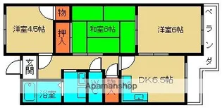 センチュリーフジモト【1階】の間取り