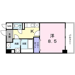 大東ビル【305号室】の間取り