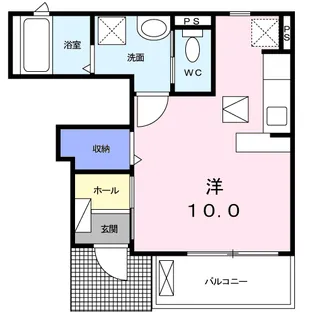 さくら テラス【1階】の間取り