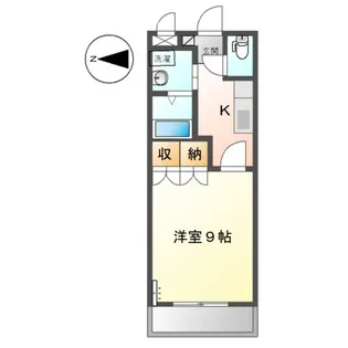 アリオン【201号室】の間取り