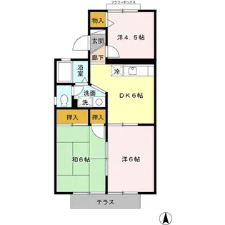 3DKの間取り画像