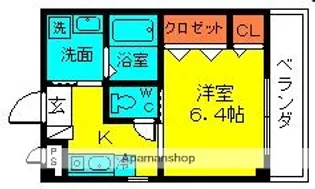 プレジール(末尾1.2)【1階】の間取り