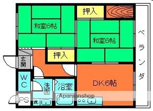 シルクロード醍醐【3階】の間取り