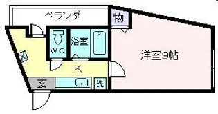 奈良県桜井市大字川合【マンション】の間取り