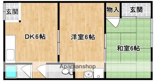 ツカモトハイツ【1階】の間取り