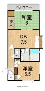 エスポワール友ヶ丘【2階】の間取り