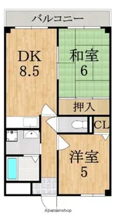 LUMIERE【2階】の間取り