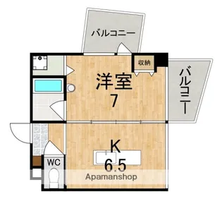 WANARI【4階】の間取り