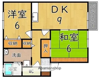 メゾンベイリーフ【1階】の間取り
