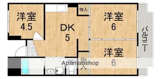 ファミールウエダ【2階】の間取り