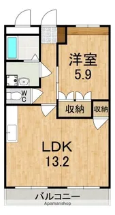ファースト ヴィラ【2階】の間取り
