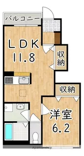 グリーンステージ【1階】の間取り