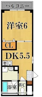 サニーコート西大寺【2階】の間取り