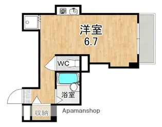 フォレスト高畑マンション【3階】の間取り