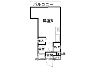 トマトハウス【4階】の間取り